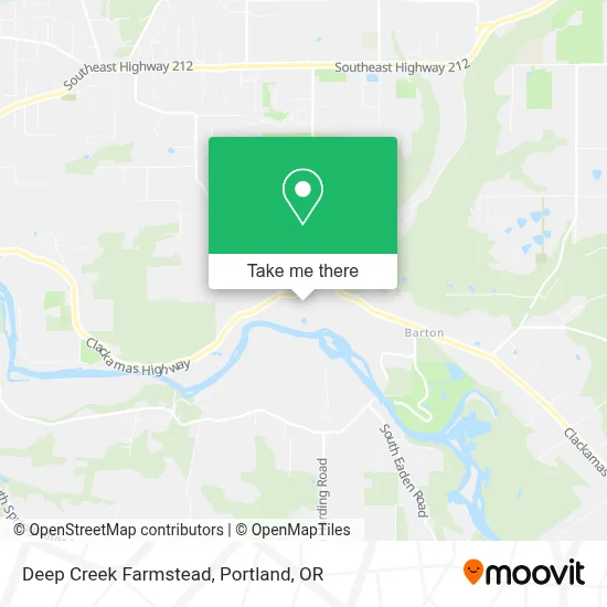 Deep Creek Farmstead map