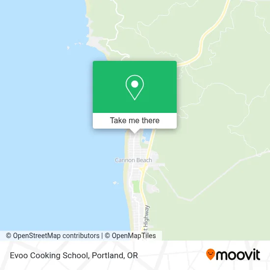 Evoo Cooking School map