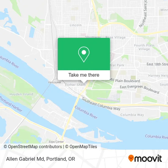 Allen Gabriel Md map