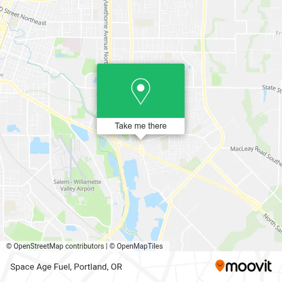 Space Age Fuel map