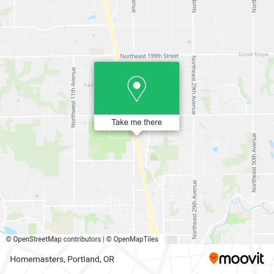 Homemasters map