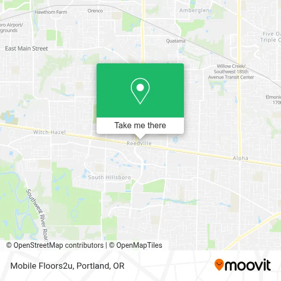 Mobile Floors2u map