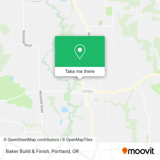 Baker Build & Finish map
