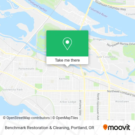 Benchmark Restoration & Cleaning map