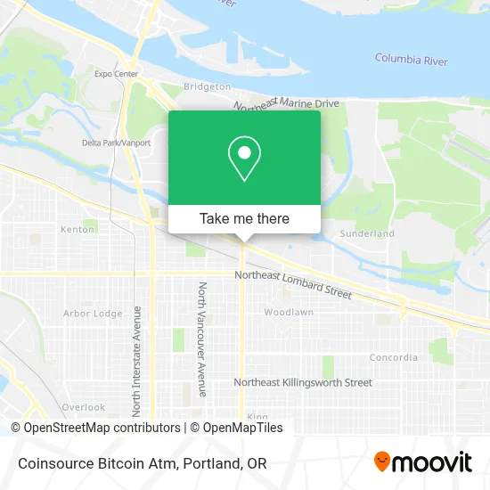 Coinsource Bitcoin Atm map