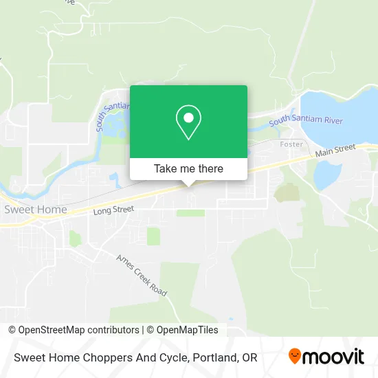 Sweet Home Choppers And Cycle map