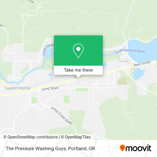 The Pressure Washing Guys map