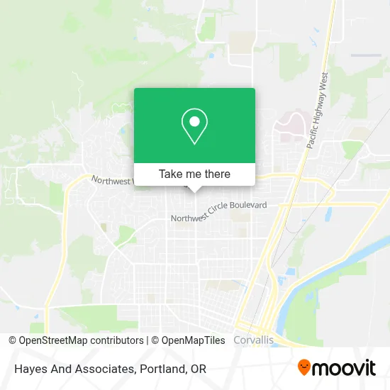 Hayes And Associates map