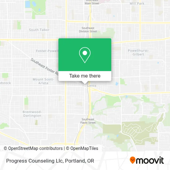 Progress Counseling Llc map