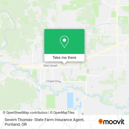 Severn Thomas- State Farm Insurance Agent map