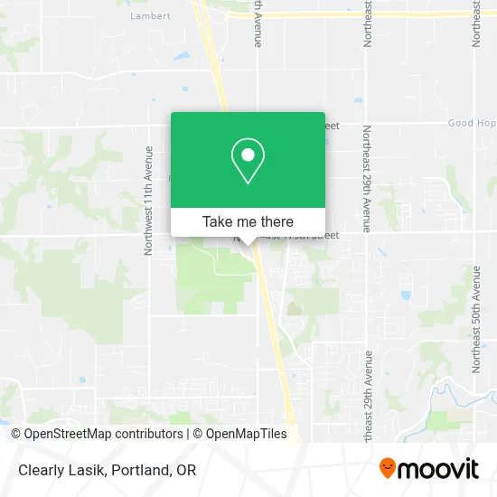 Clearly Lasik map