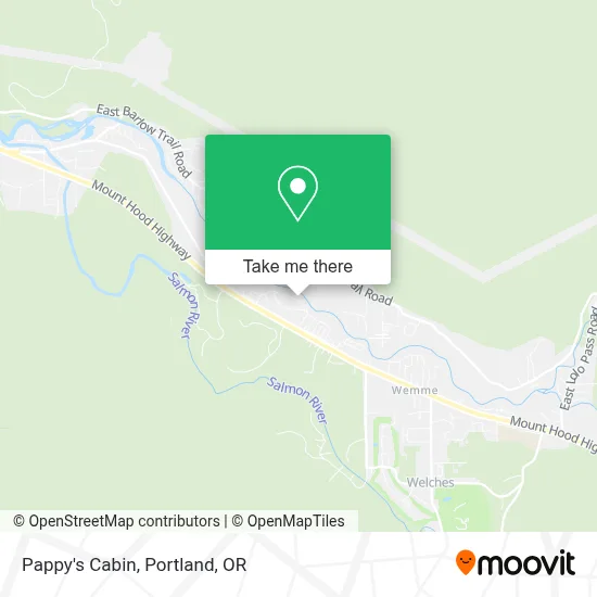 Pappy's Cabin map