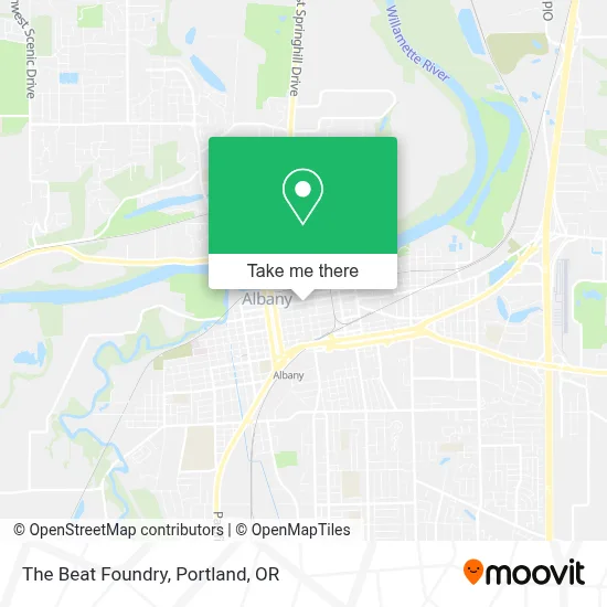 The Beat Foundry map