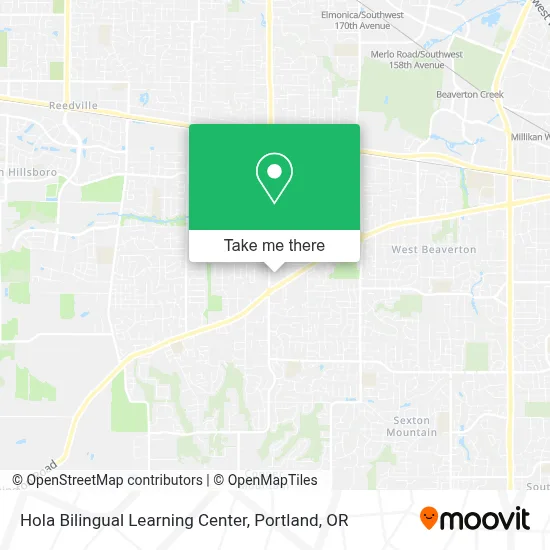 Hola Bilingual Learning Center map