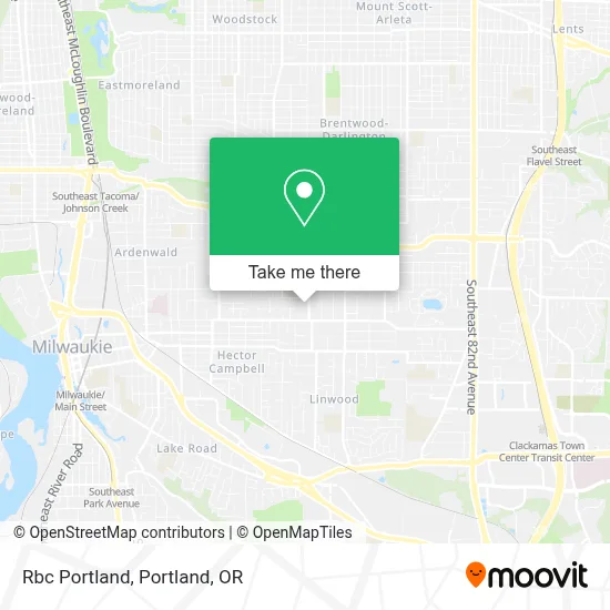 Rbc Portland map