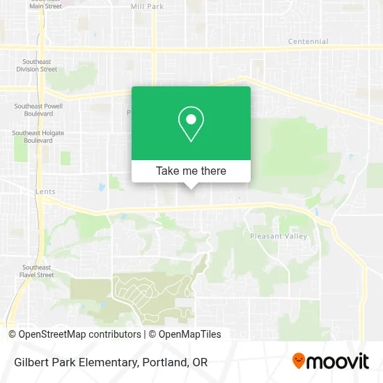 Gilbert Park Elementary map