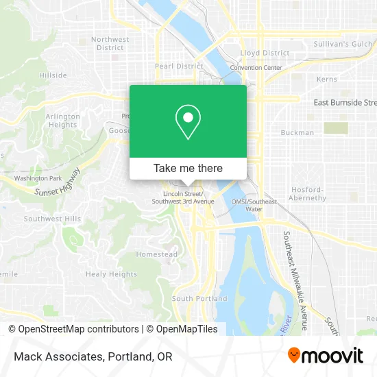 Mack Associates map