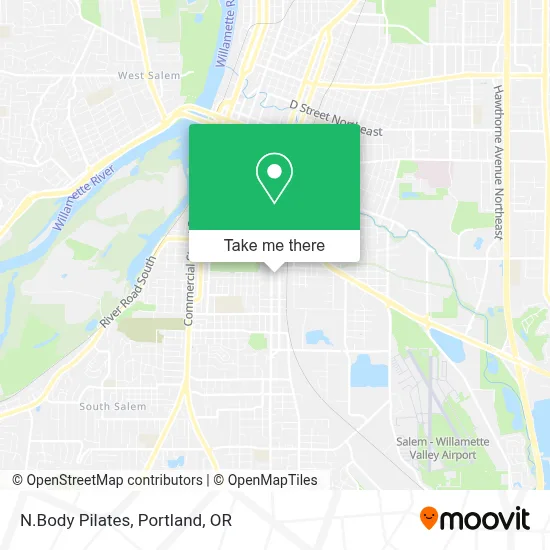 N.Body Pilates map