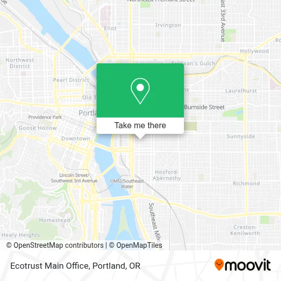 Ecotrust Main Office map