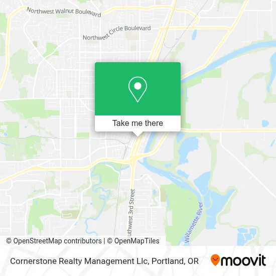 Cornerstone Realty Management Llc map