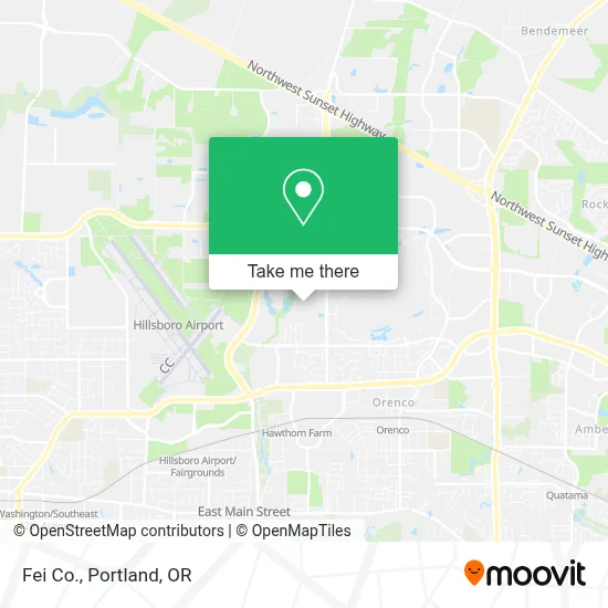 Fei Co. map