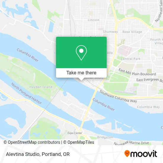 Alevtina Studio map