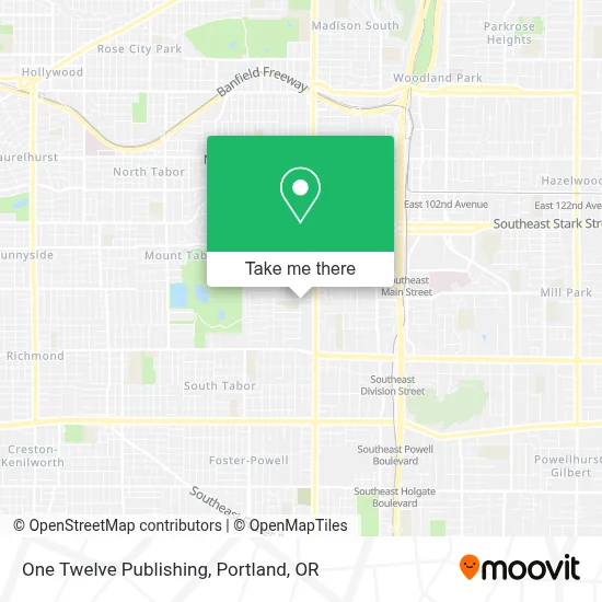 One Twelve Publishing map