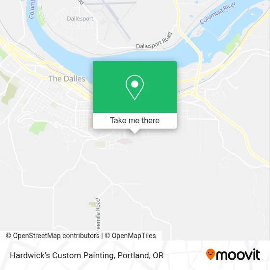 Hardwick's Custom Painting map