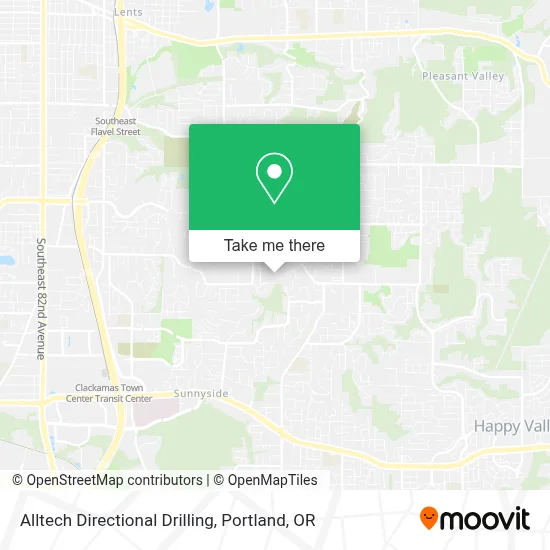 Alltech Directional Drilling map