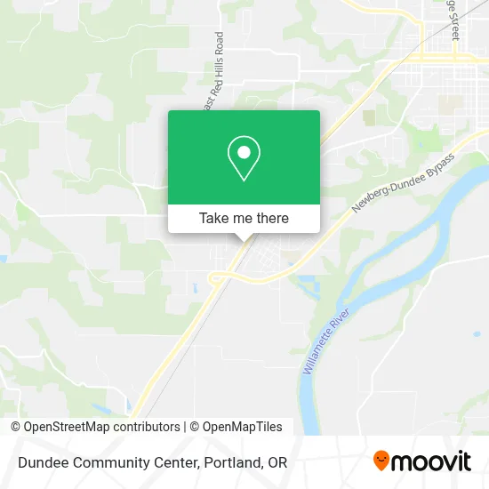 Dundee Community Center map