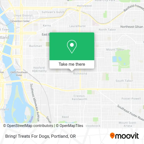 Bring! Treats For Dogs map
