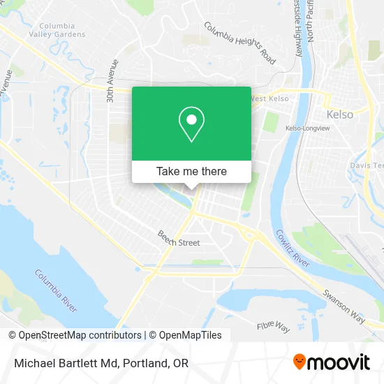 Michael Bartlett Md map