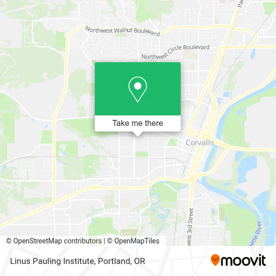 Linus Pauling Institute map