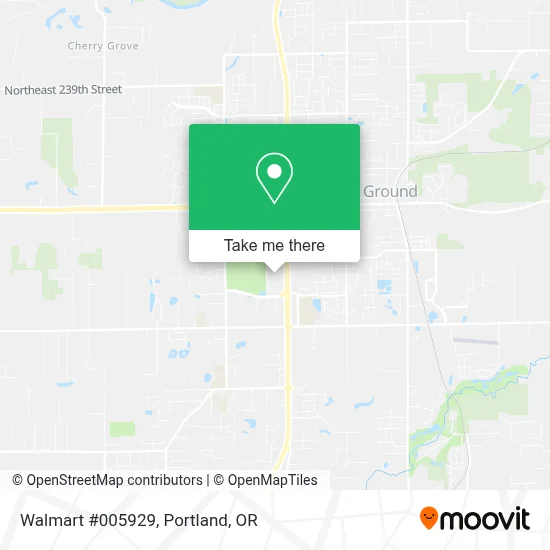 Walmart #005929 map