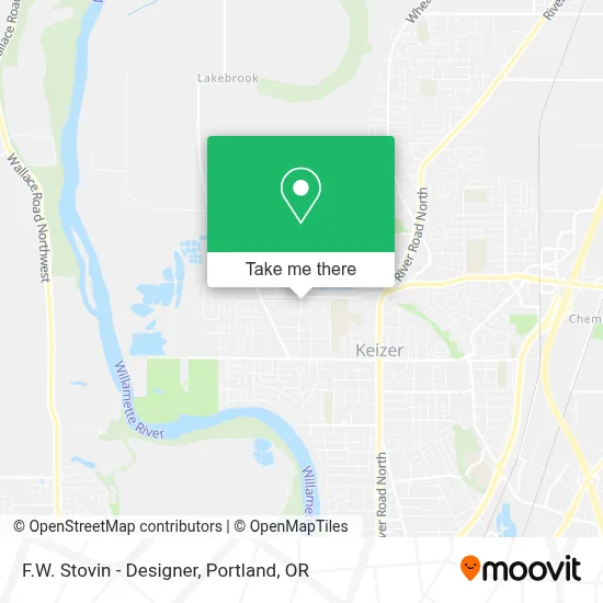 F.W. Stovin - Designer map