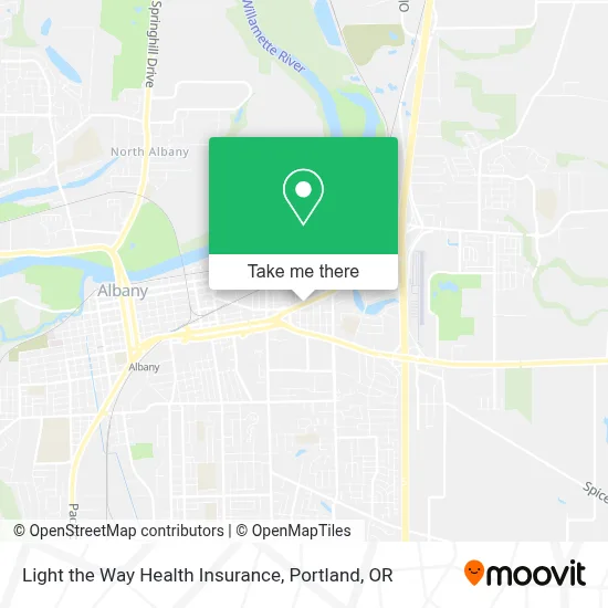 Light the Way Health Insurance map