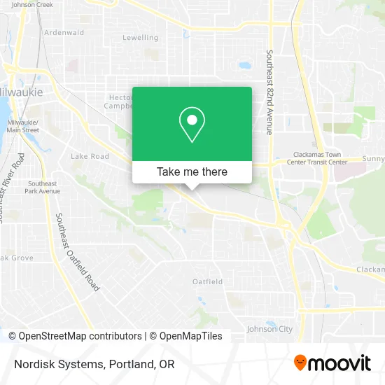 Nordisk Systems map