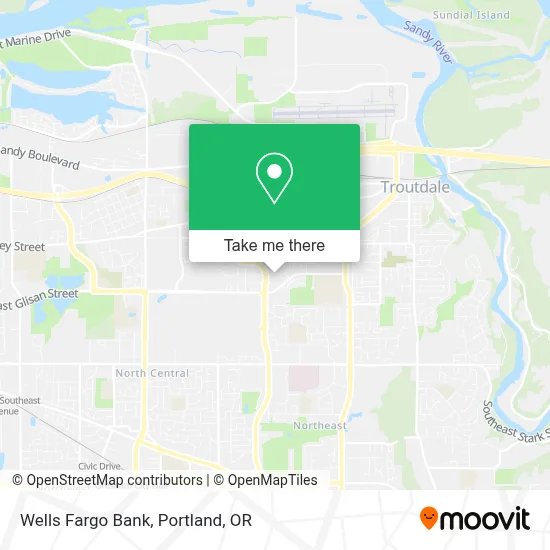 Wells Fargo Bank map
