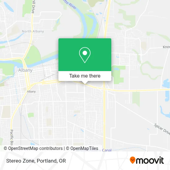 Stereo Zone map