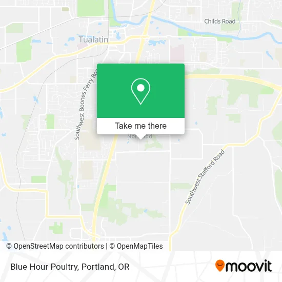 Blue Hour Poultry map