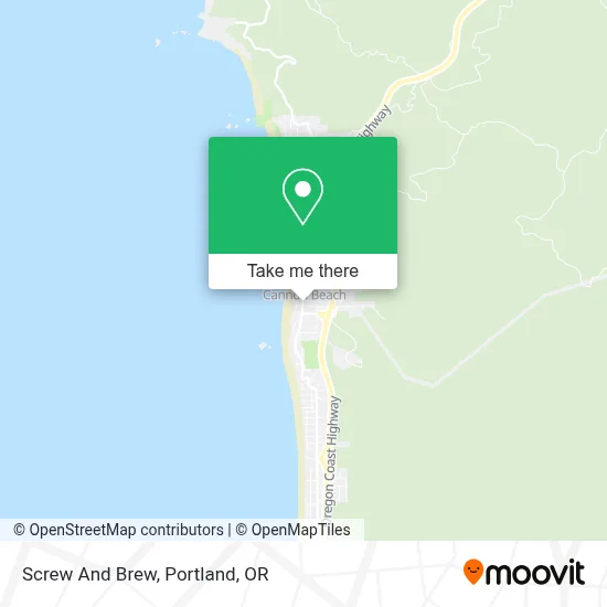 Screw And Brew map