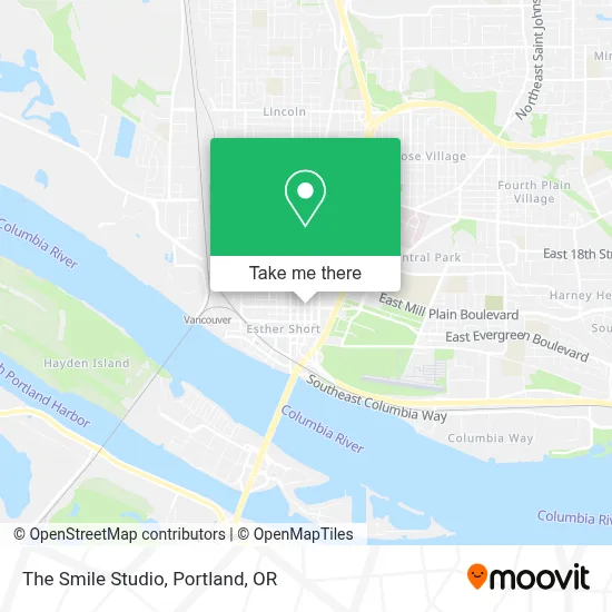 The Smile Studio map