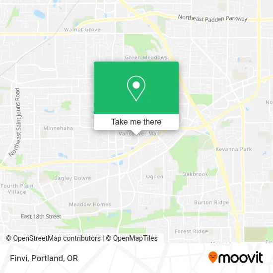Finvi map