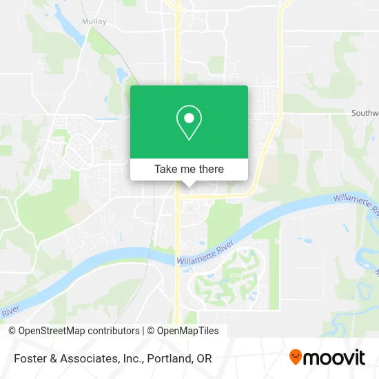 Foster & Associates, Inc. map