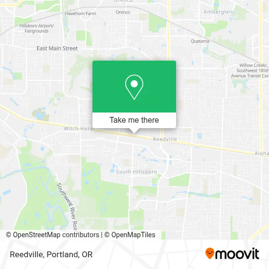 Reedville map