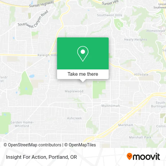 Insight For Action map