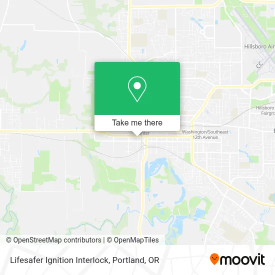 Lifesafer Ignition Interlock map