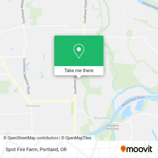 Spot Fire Farm map