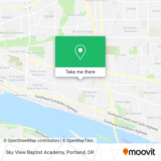 Sky View Baptist Academy map