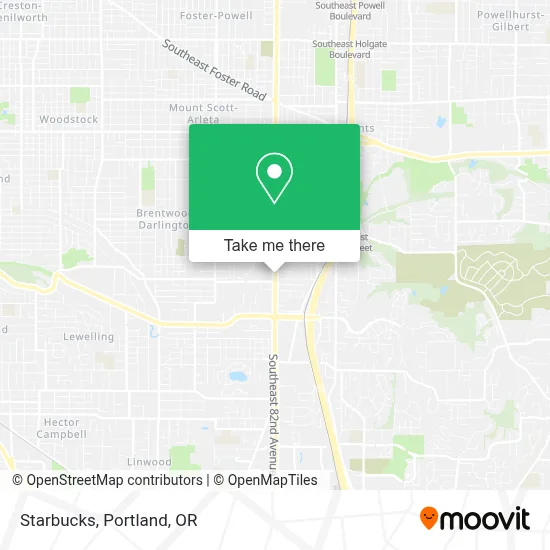 Starbucks map